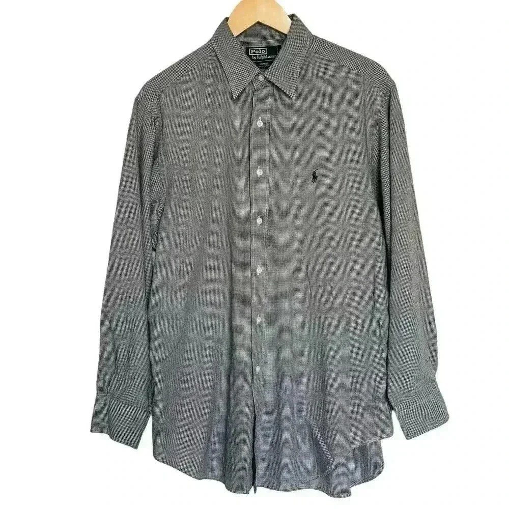 Vintage 90’s Polo Ralph Lauren Lowell 100% Cotton Button Down Men’s M